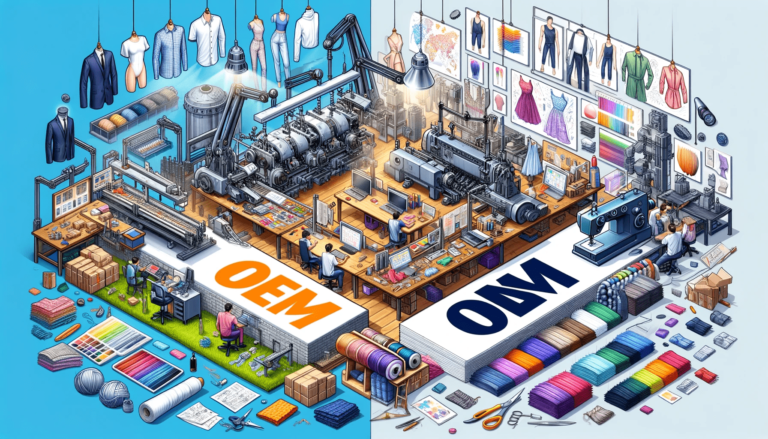アパレルOEMとアパレルODMの違い：どちらがあなたのビジネスに最適？